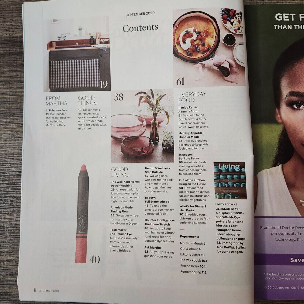 Martha Stewart Living Magazine Lot September, October 2020 Back Issue - Picture 4 of 8